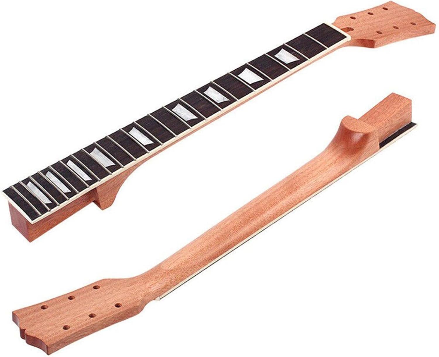 Electric Guitar Neck DIY for LP Guitars Parts Replace 22 Frets Electric Guitarra Accessories Unfinished Guitar Neck