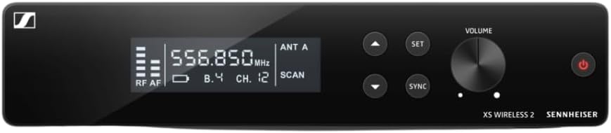 Sennheiser XSW 2-ME3-A Wireless Headworn Microphone System Bundle w/Pig Hog PHM10 8mm Mic Cable, 4-pack Blucoil AA Batteries and Liquid Audio Polishing Cloth