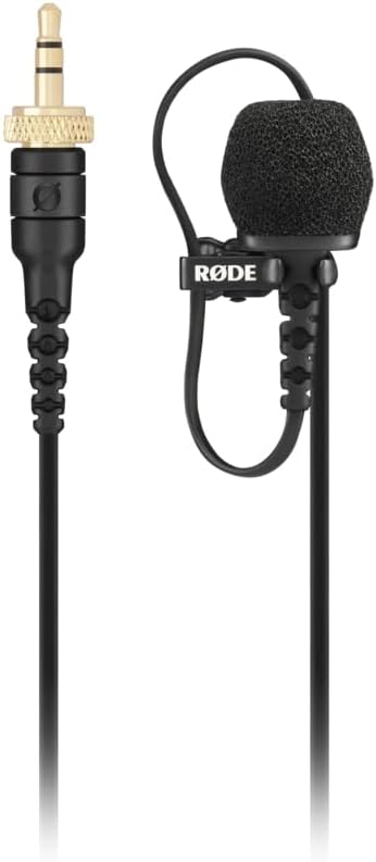 RØDE Lavalier II Premium Ultra-Low-Profile Lavalier/Lapel Microphone for Broadcast, Filmmaking, Content Creation, Location and Studio Voice Recording