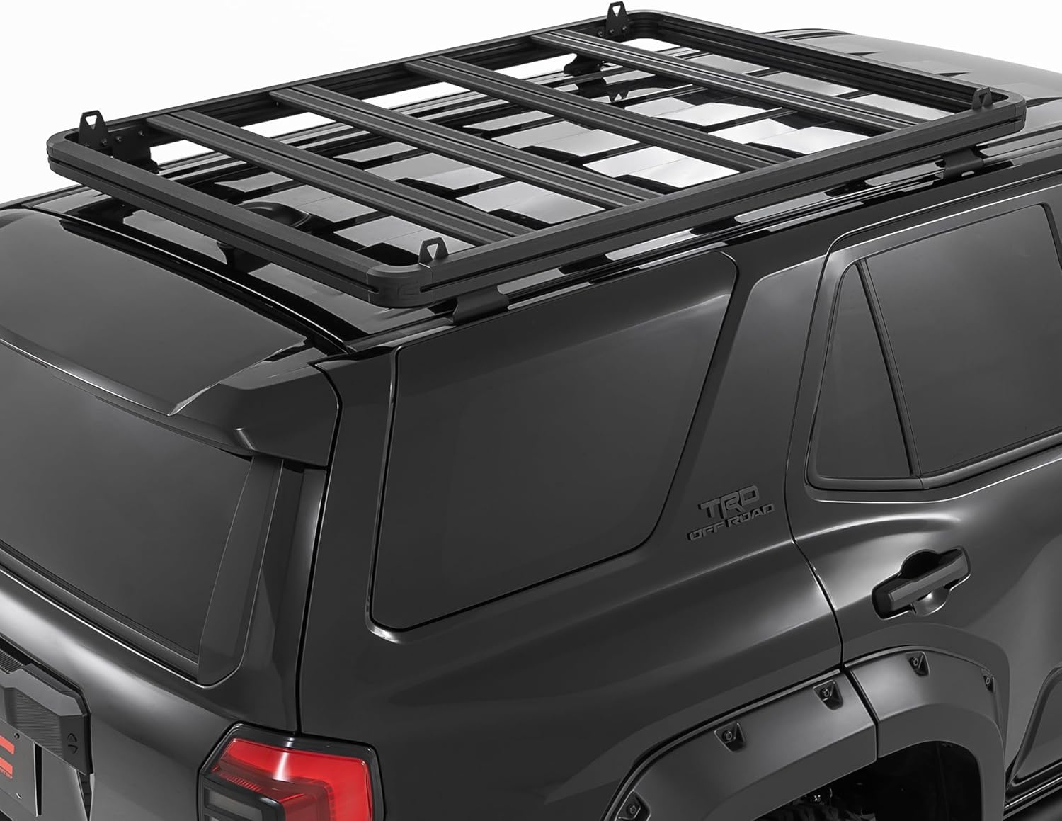 Rough Country Roof Rack System for Toyota 4Runner (2025) - Aluminum Overland Cargo Carrier with T-Slot Mounting System, Adjustable Cross Bars