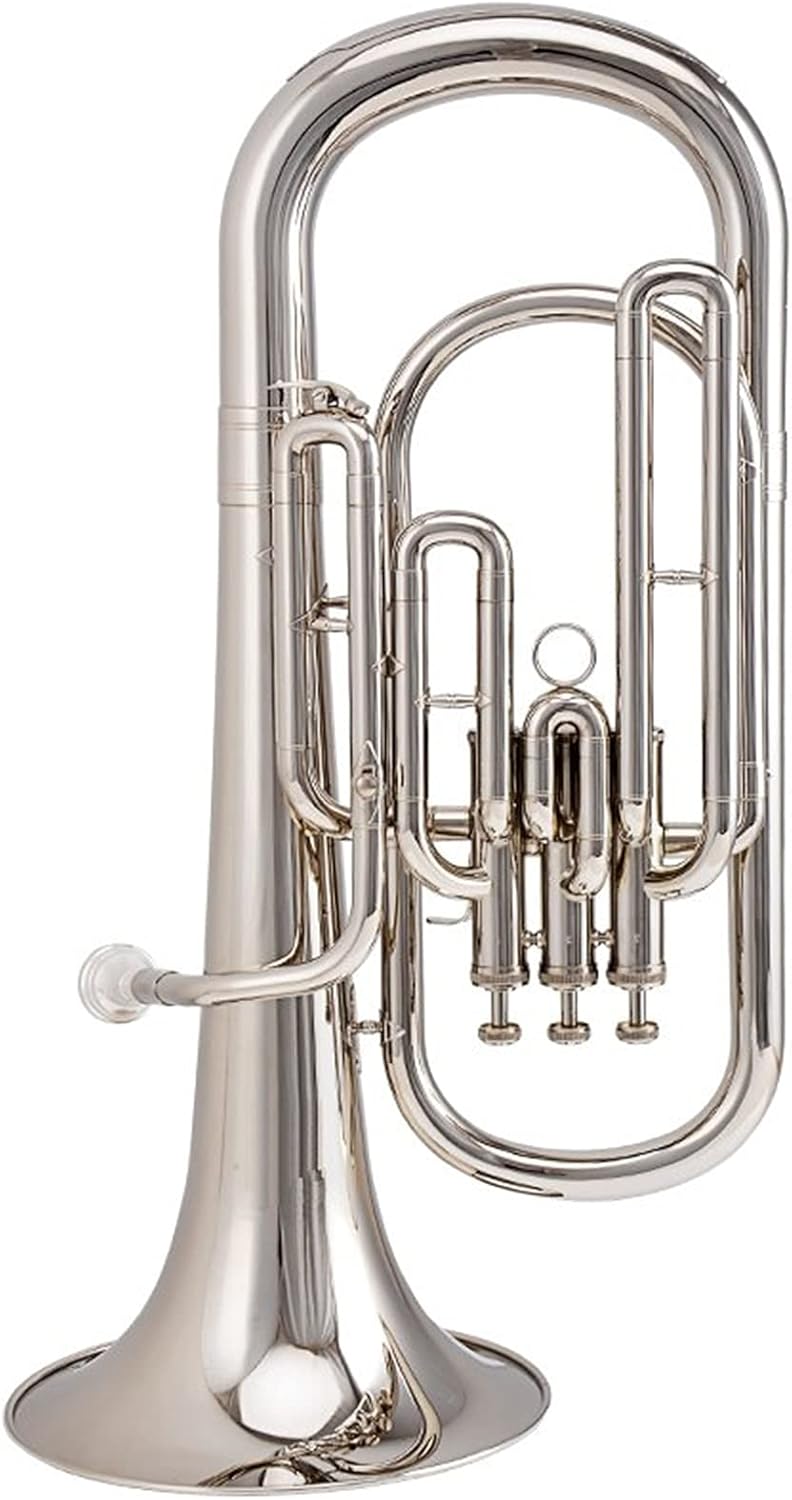 Mid-bass Instrument B Flat Three-Key Trumpet Tambourine Brass Instrument Student Euphonium
