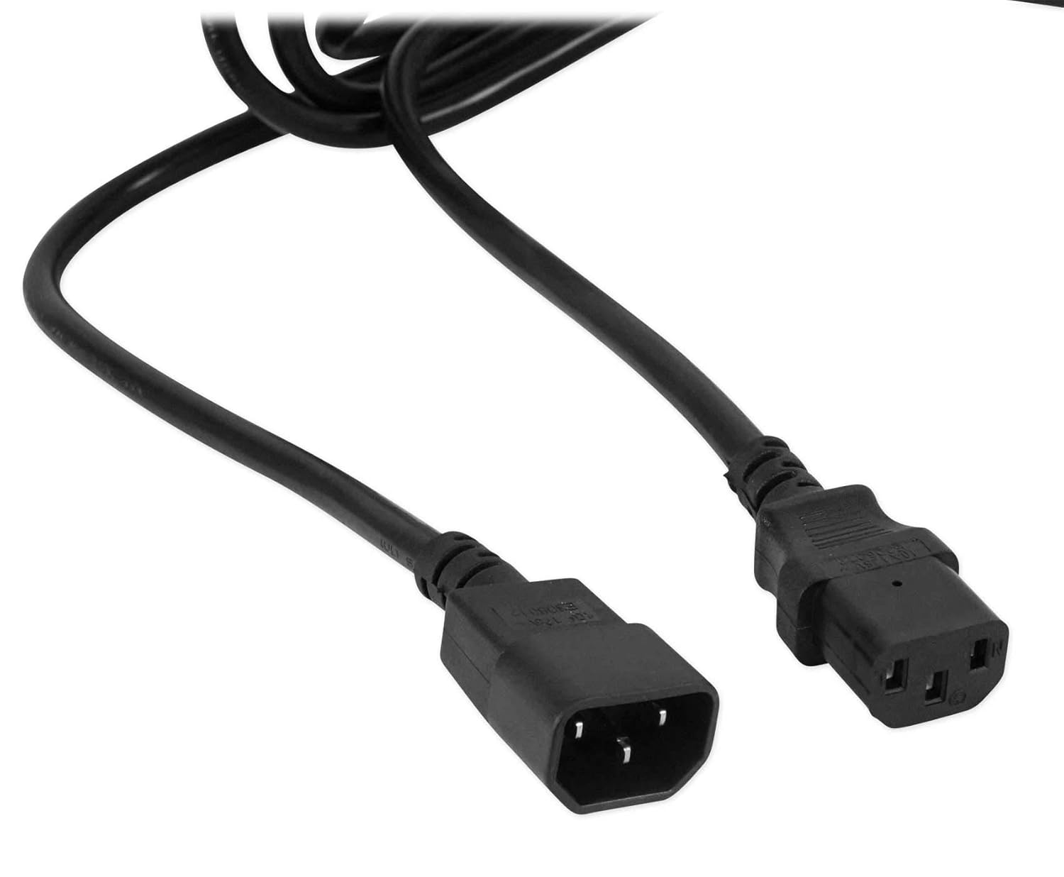 Rockville (10) RCN16-10 Foot IEC Male to Female Power Link Cables for Lights