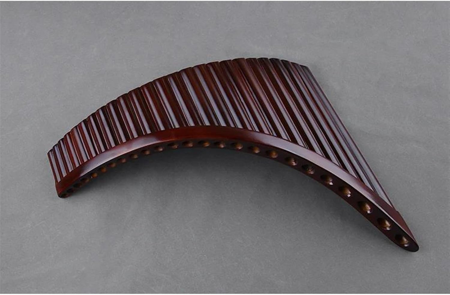 pan flute for beginners 25 Pipes Pan Flute G Key Pan Pipes Woodwind Instrument Chinese Traditional Musical Instrument Pan Flute (Color : Right)