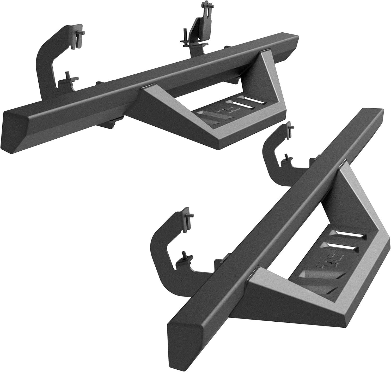 TAC Sidewinder Running Boards Fit 2007-2018 Silverado/Sierra 1500 Regular Cab| 2007-2019 Silverado/Sierra 2500/3500 Regular Cab 4” Drop Side Step Nerf Bar Rocker Slider Pickup Truck Accessories 2pcs