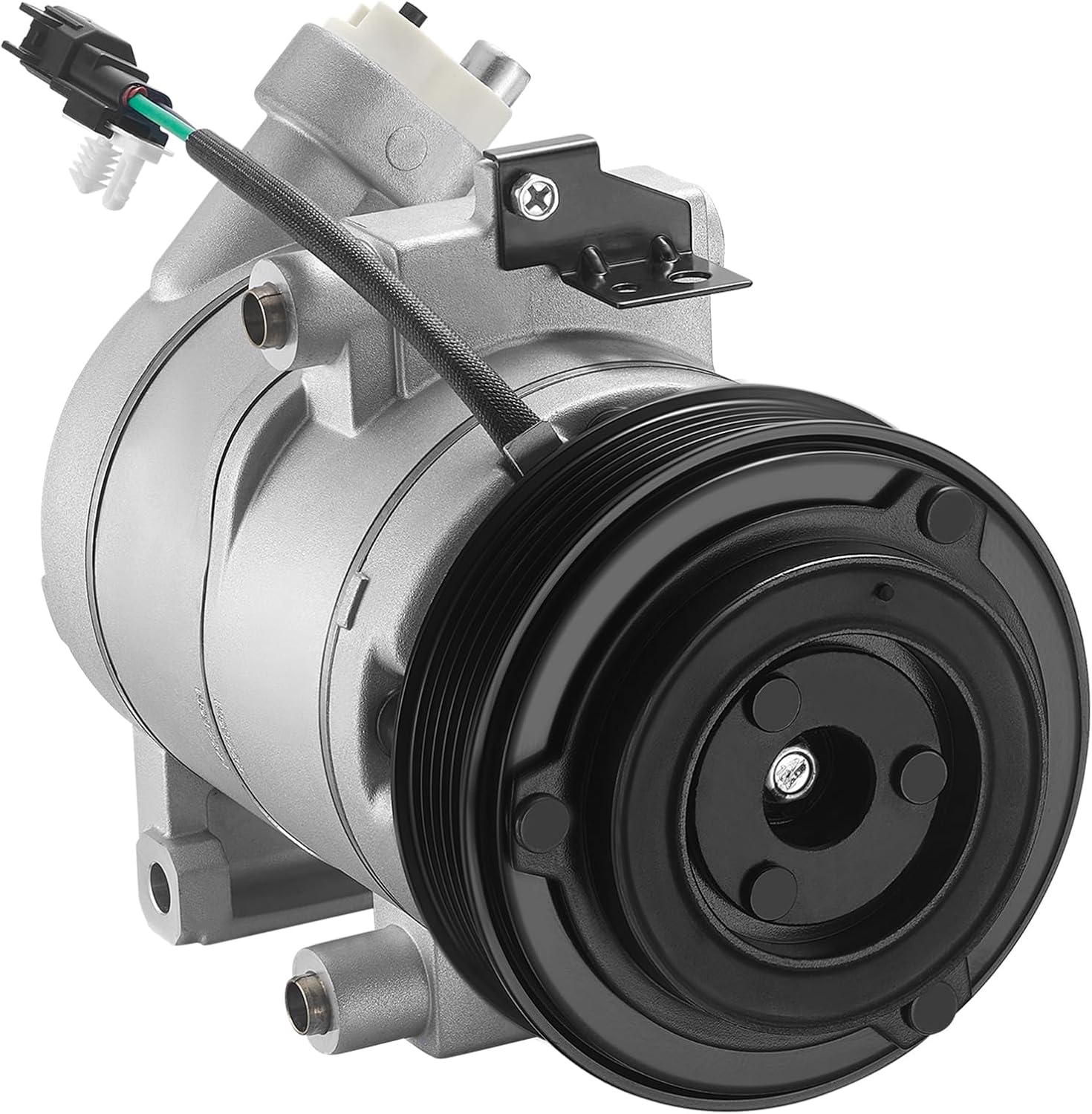 Air Conditioning A/C Compressor with Clutch 98673 Compatible with Ford Escape 2008-2012, Compatible with Mazda Tribute 2008-2011, Compatible with Mercury Mariner 2008-2011, L4 2.3L 2.5L