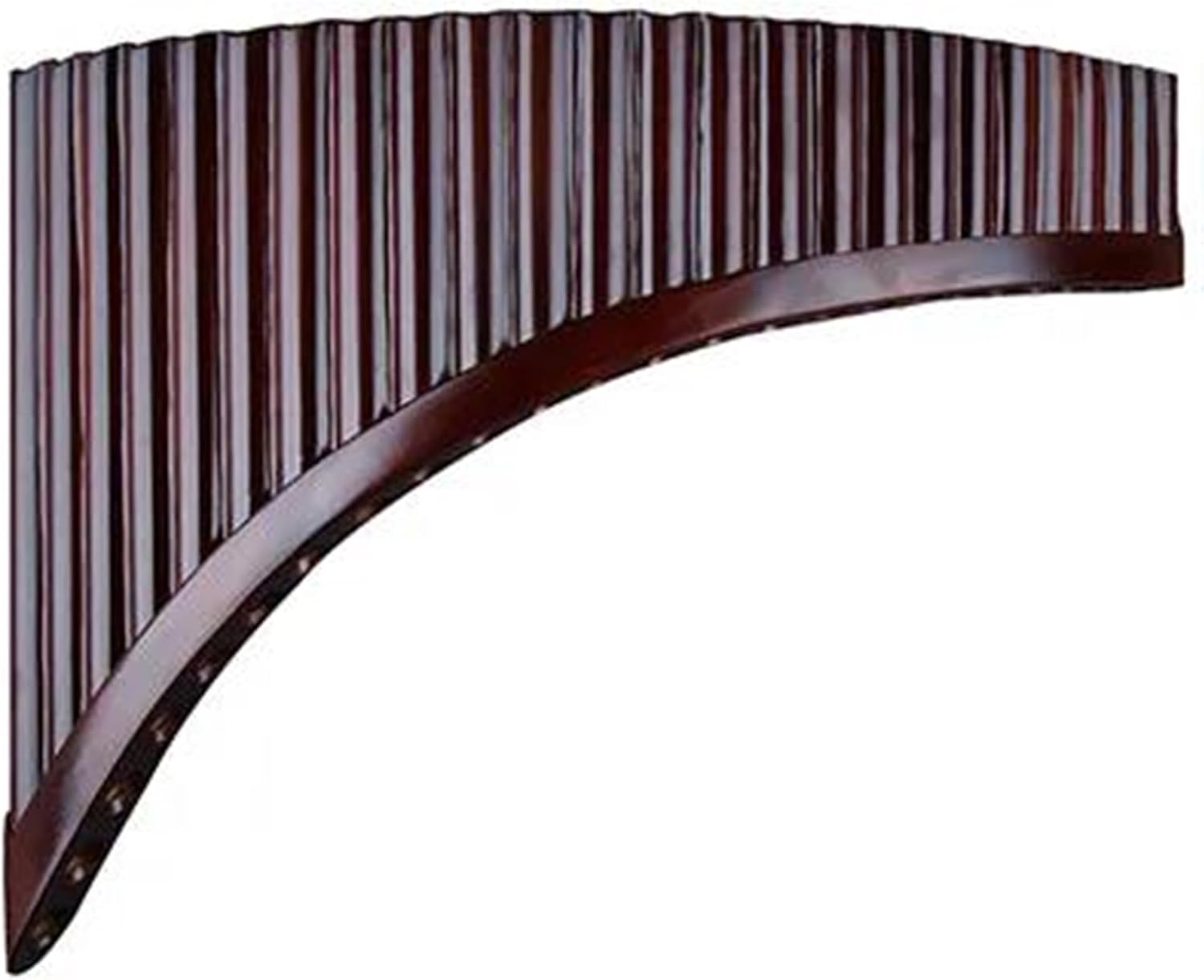 25 Pipes Pan Flute G Key Pan Pipes Woodwind Instrument Chinese Traditional Musical Instrument (Color : Right)