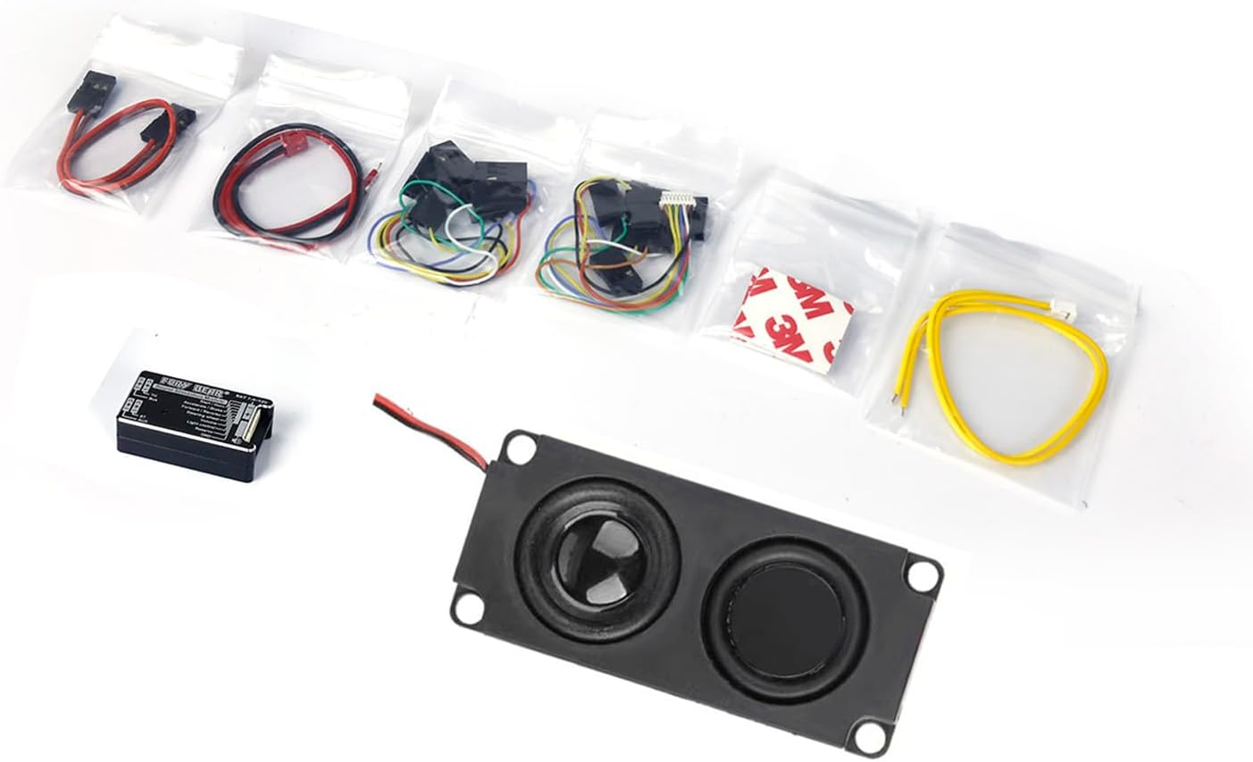 Sound System Group for 1/14 Lesu R730 Rc Trailer Truck Car DIY Model