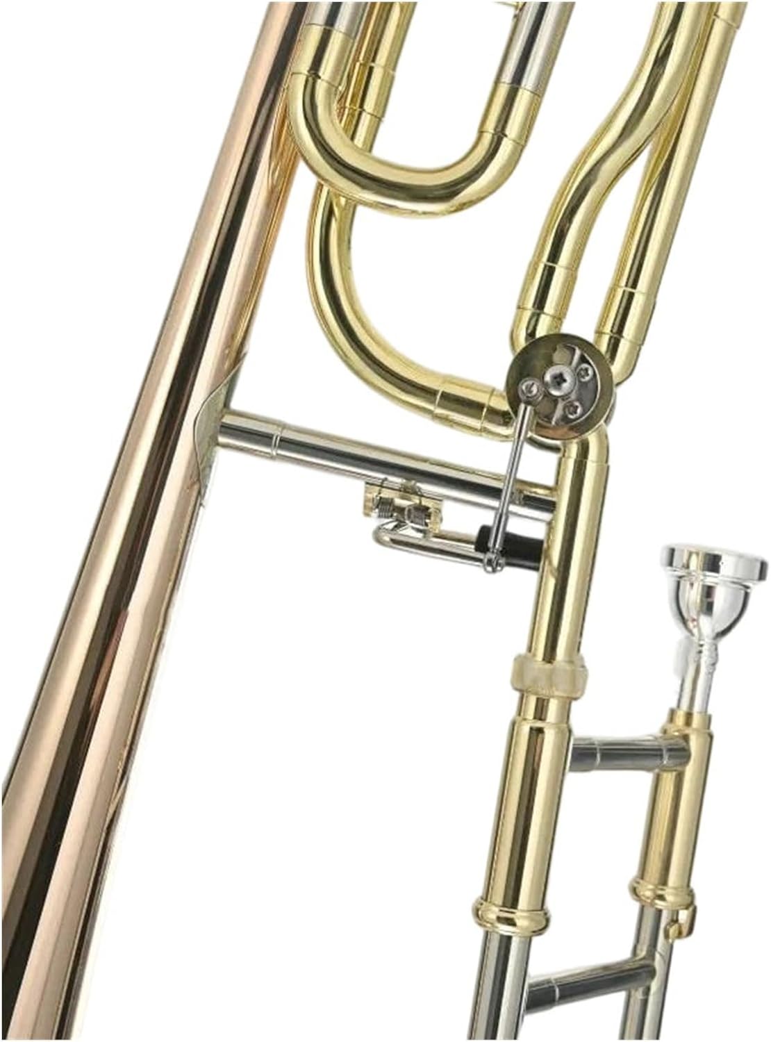 Adult Trombone Instrument Phosphor Bronze Tenor Trombone With Bb Key And Box Mouthpiece