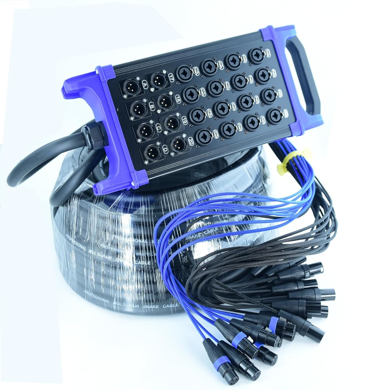 Arklove 16 Send Female 8 Return Male 24-Channel Low Profil XLR 1/4