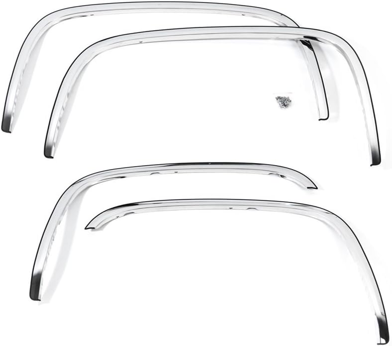 Putco 97290 Stainless Steel Fender Trim Kit for GMC Sierra,CHROME