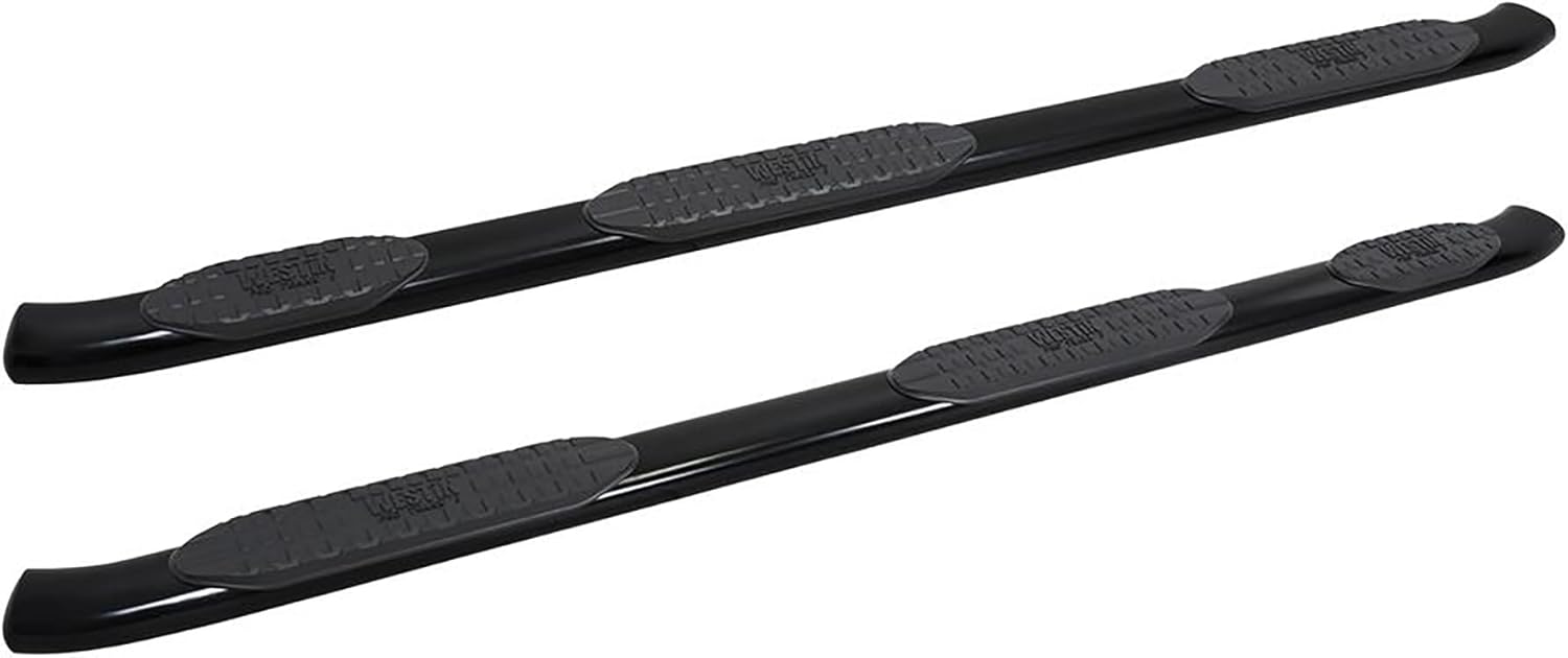 Westin 21-534685 PRO TRAXX 5 Oval Wheel to Wheel Nerf Bars fits 2019-2025 Silverado Sierra 1500 Crew Cab 5'5