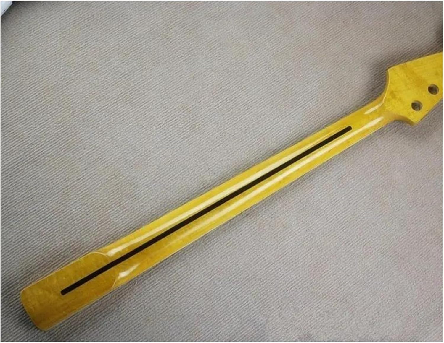 Replacement Guitar Neck 20Frets Maple Electric Bass Guitar Neck Rosewood Fingeboard Yellow Paint Musical Instruments Accessories