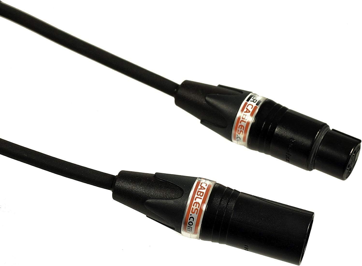 Silver Serpent Stage and Studio Reference Microphone Cable - High-End, High-Performance, Silver/Copper Hybrid, Low-Capacitance, Professional Mic Cable - 3 Feet