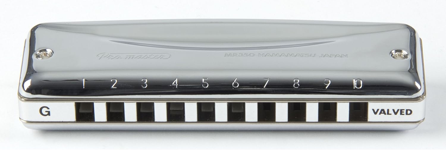 Suzuki Promaster Valved Harmonica, KEY of C