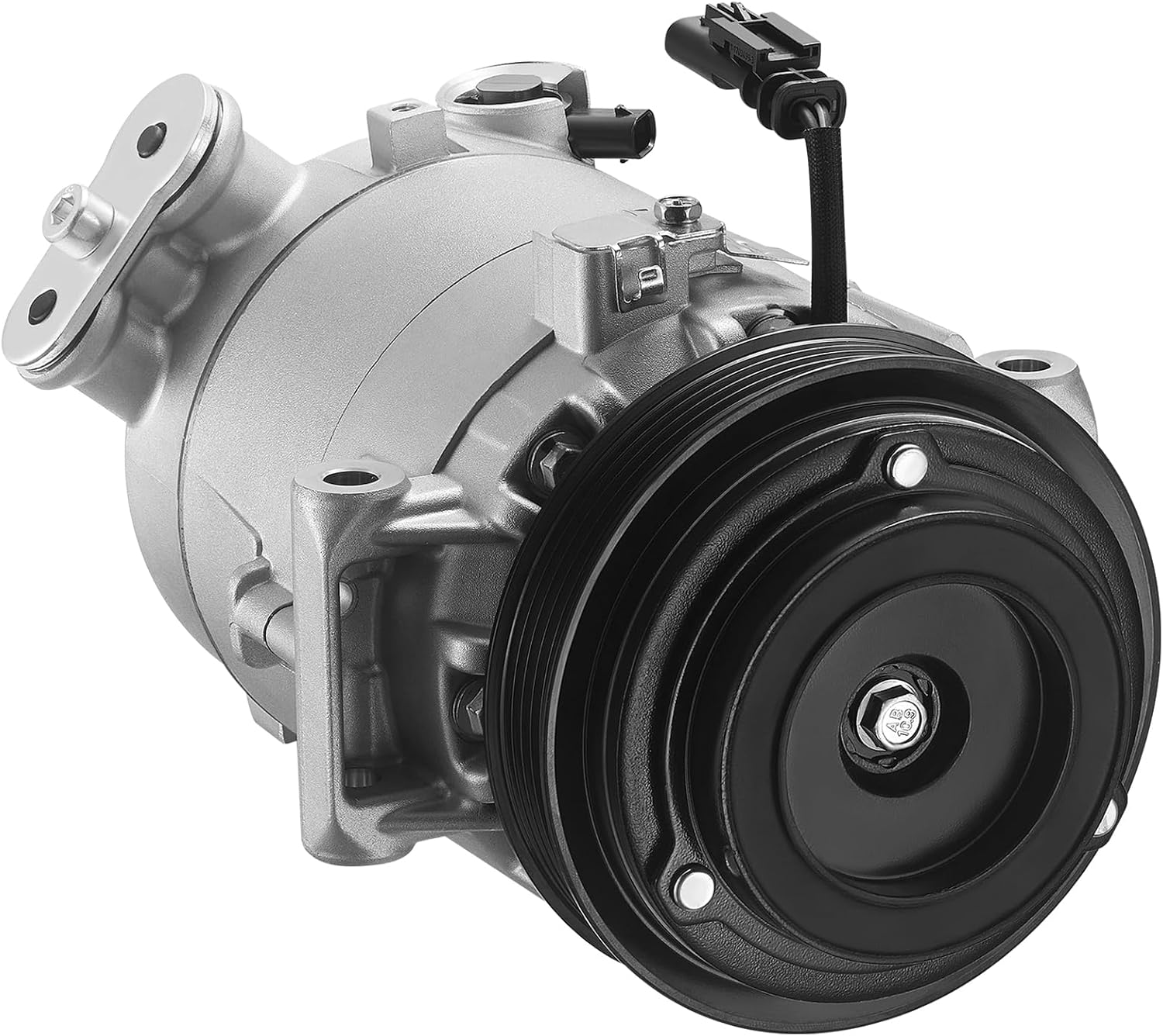 67222 A/C Compressor with Clutch Compatible with Chevrolet Impala Equinox Malibu 13-16 2.0L 2.5L, Compatible with Buick Regal 14-17 2.0L 2.4L, Compatible with GMC Terrain 15-17 2.4L
