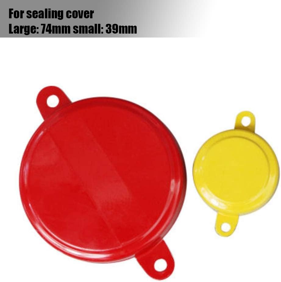 Pneumatic Oil Drum Cap Seal Crimping Machine 200L /53 Gallon Oil Barrel Cap Crimper Sealer Iron Barrel Sealing Sealing Pliers Portable Capping Machine for 74mm Cap 39mm