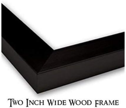 Charles Napoleon Prichard - 24x16 Modern Black Framed and Double Matted Art by Museum Prints Titled: Appalachian Dulcimer