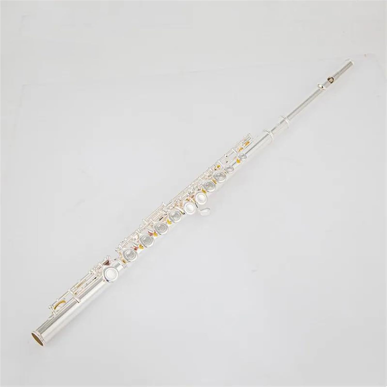 Woodwind Instruments 16 Holes Closed C Key Flute Cupronickel Silvering Flauta Transversal Instrumentos Musicales Case (Color : 700)