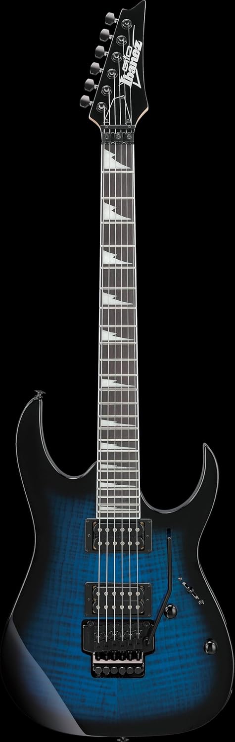 Ibanez Gio RG320FAT Electric Guitar - Transparent Blue Sunburst