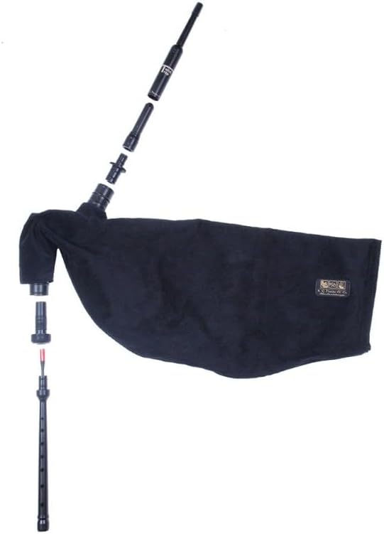 RG Hardie Twist-Trap Goose Pipes with Junior Practice Chanter Bagpipes