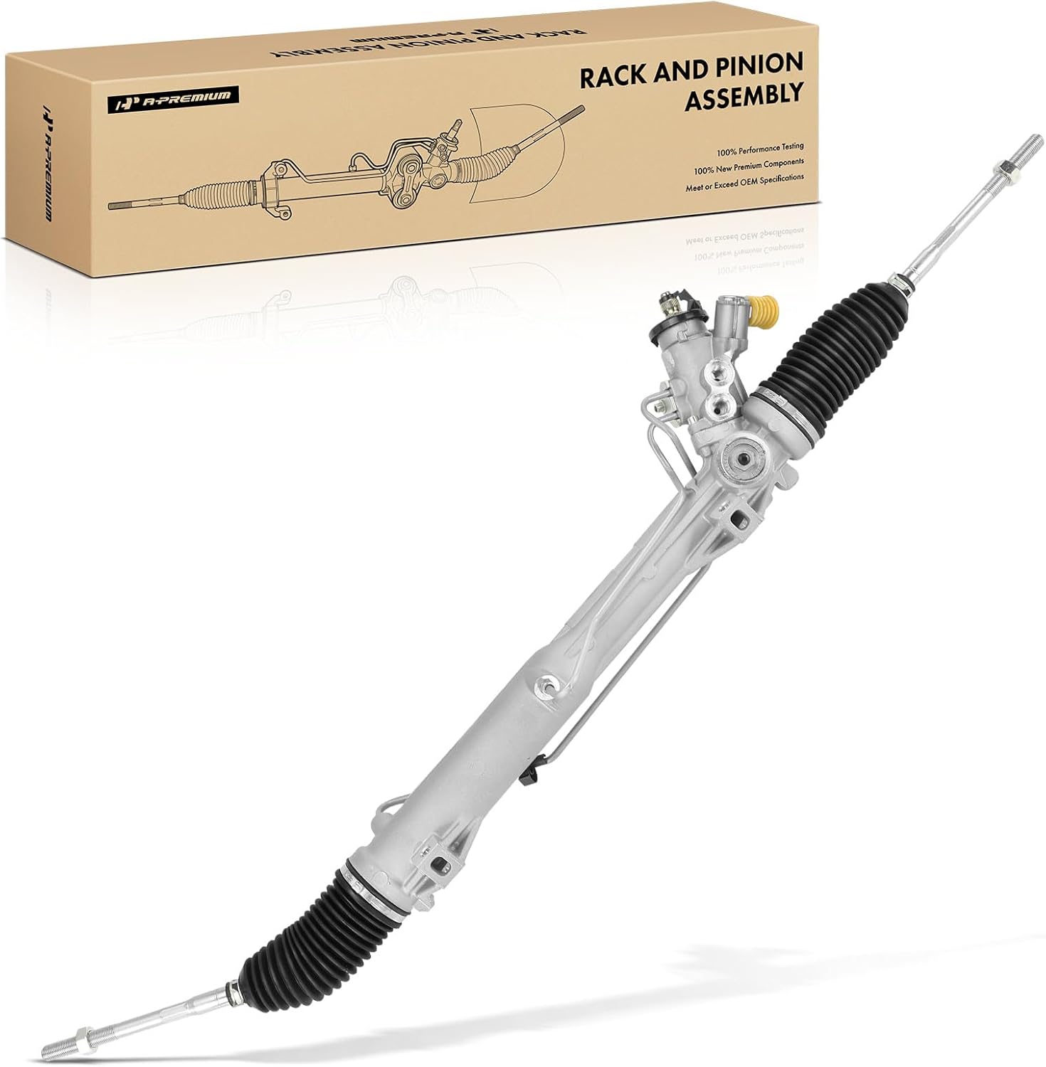 A-Premium - Hydraulic Power Steering Rack and Pinion Compatible with BMW 325xi/330xi 2006, 328i xDrive 2009-2013, 328xi/335xi 2007-2008, 335i xDrive 2009-2013, X1 2013-2015, 2.0L 3.0L