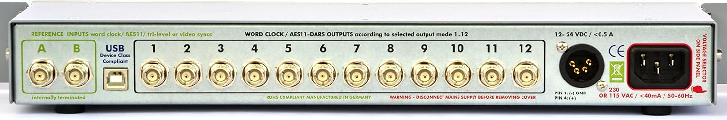 NanoClocks GL Digital Audio Genlock Masterclock