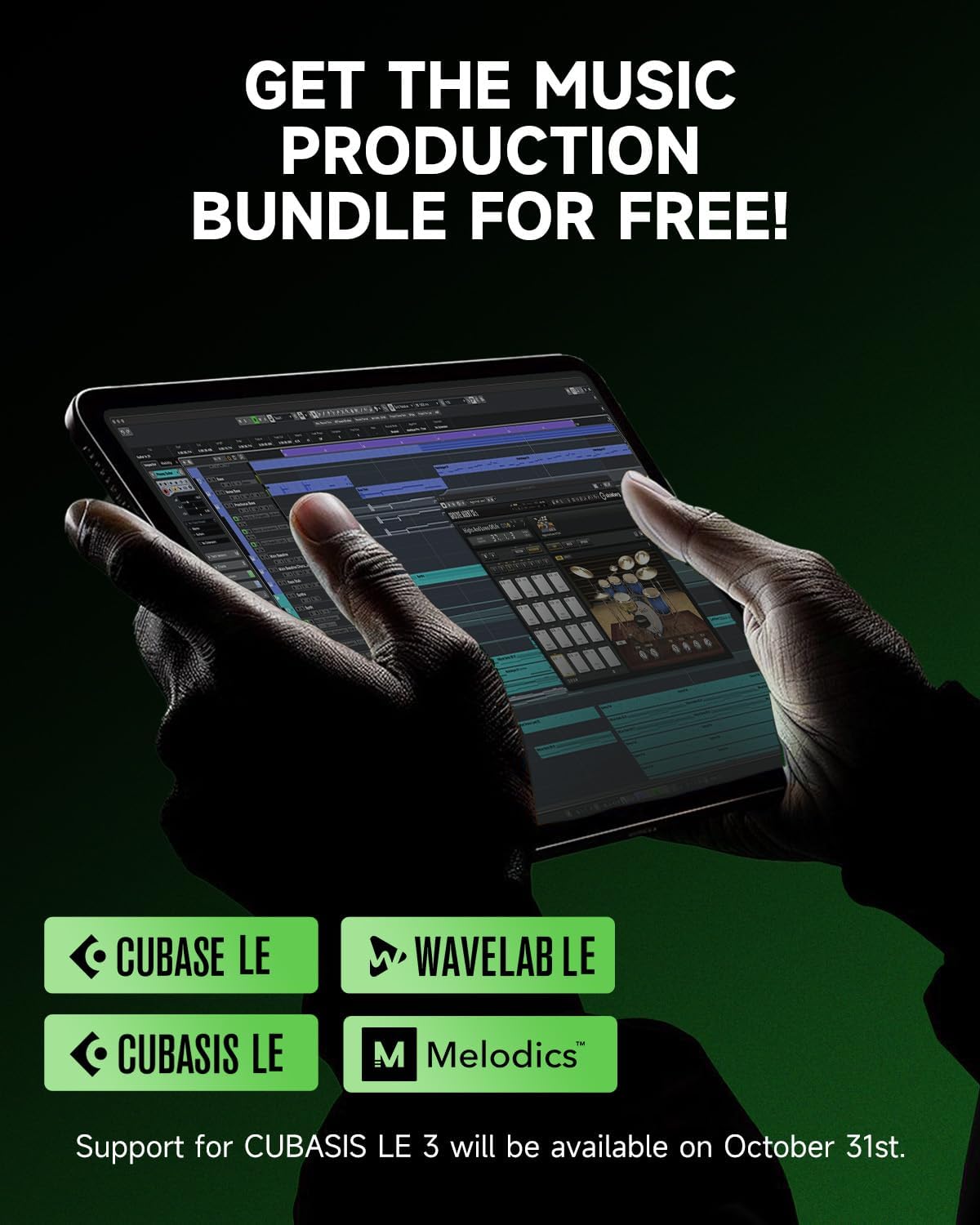 Donner KB-32M Portable MIDI Keyboard Controller – 32 Keys, with Magnetic Snap2Connect (S2C), OLED Display, USB/MIDI & DAW Software