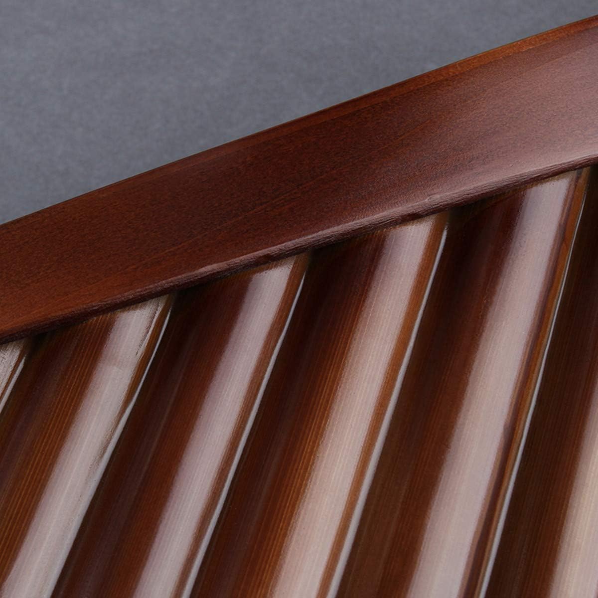 22 Pipes C Key Pan Flute Chinese Traditional Musical Instrument Pan Pipes Easy to Learn (Pan Flute(Right))