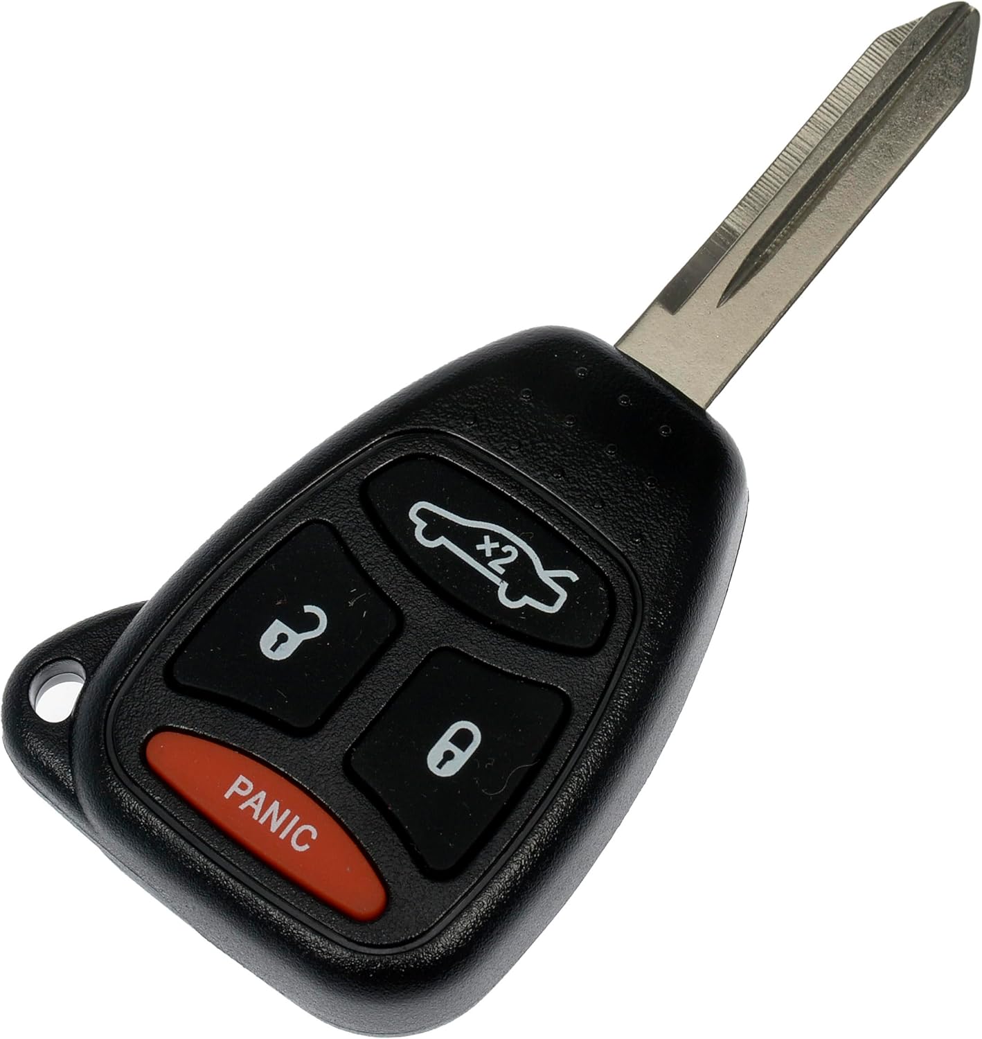 Dorman 99198ST Keyless Remote 4 Button Compatible with Select Chrysler/Dodge/Jeep Models (Scan Tool Required to Program)