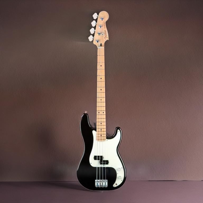 Fender Player Precision Electric Bass Guitar - Maple Fingerboard - Black (149802506)