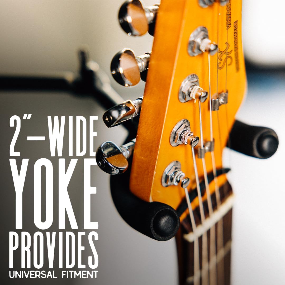 Levy's Leathers Adjustable Slatwall Guitar Hanger