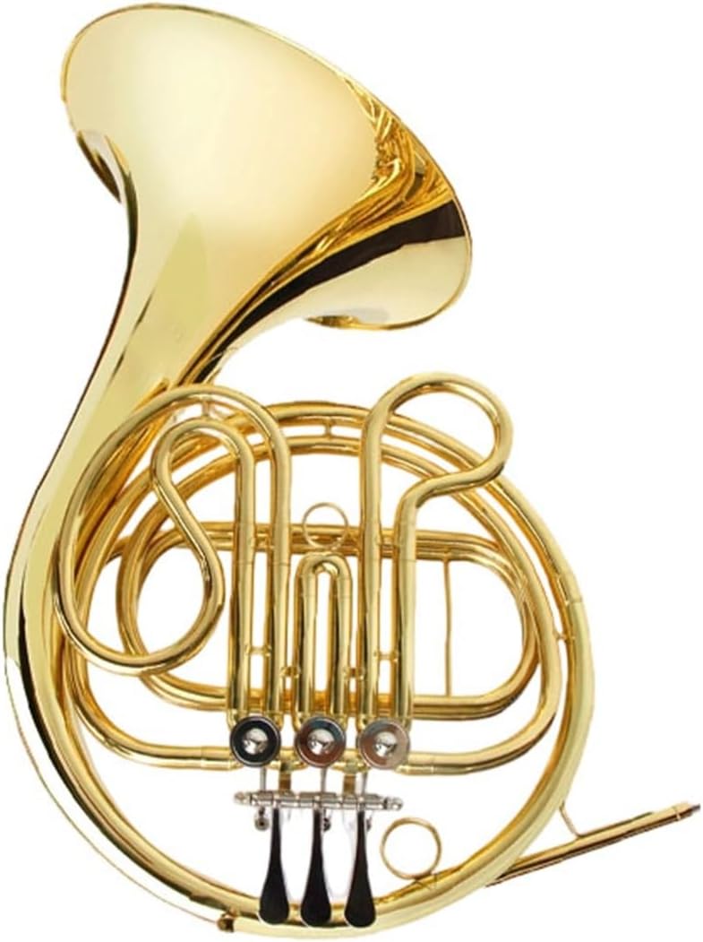 4 Key French Horn French Horn Professional Double Row Single Design B Flat And Other Tones Suitable For Beginners(5)