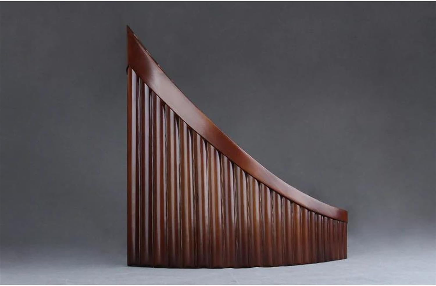 pan flute for beginners 22 Pipes Pan Flute G Key Woodwind Instrument Chinese Traditional Musical Purely Handmade (Color : Right)