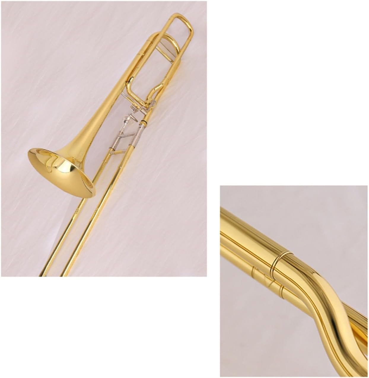 Tenor Trombone B flat brass instrument suitable for beginners