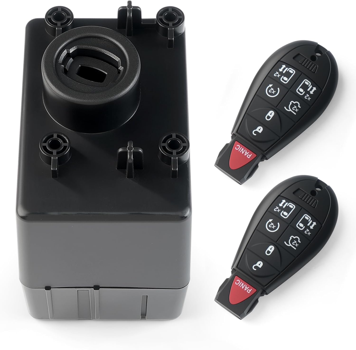 68210151AB Wireless Ignition Switch Module Keyless Entry Receiver for Chrysler 300, for Dodge Challenger Ram 2500 Pickup, Replaces 68210151AB 5026298AD 68064790AD 5026446AC