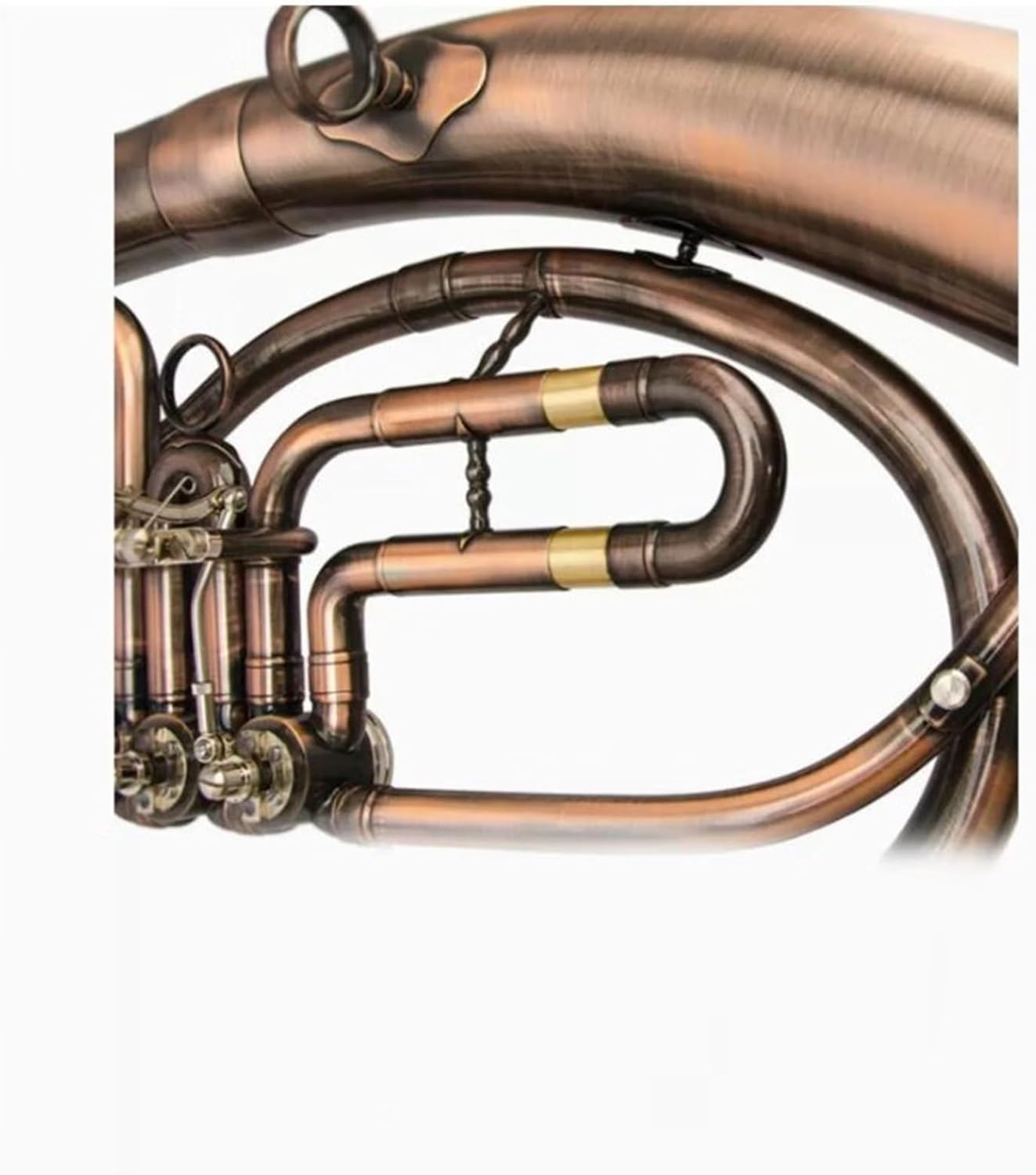 Beginner euphonium Alto Horn Antique B-flat Three-Flat Key Beginner Instrument Small Armor Horn