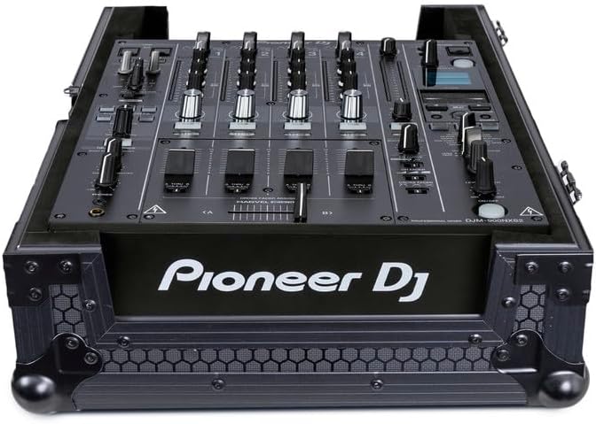 Headliner Pitch Black CDJ/DJM Flight Case Compatible with Most Standard Media Players and Club Mixers
