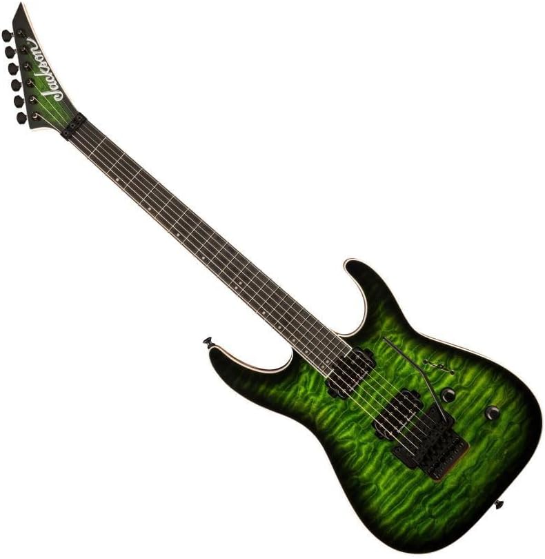 Jackson Pro Plus Series Dinky DKAQ Electric Guitar - Emerald Green