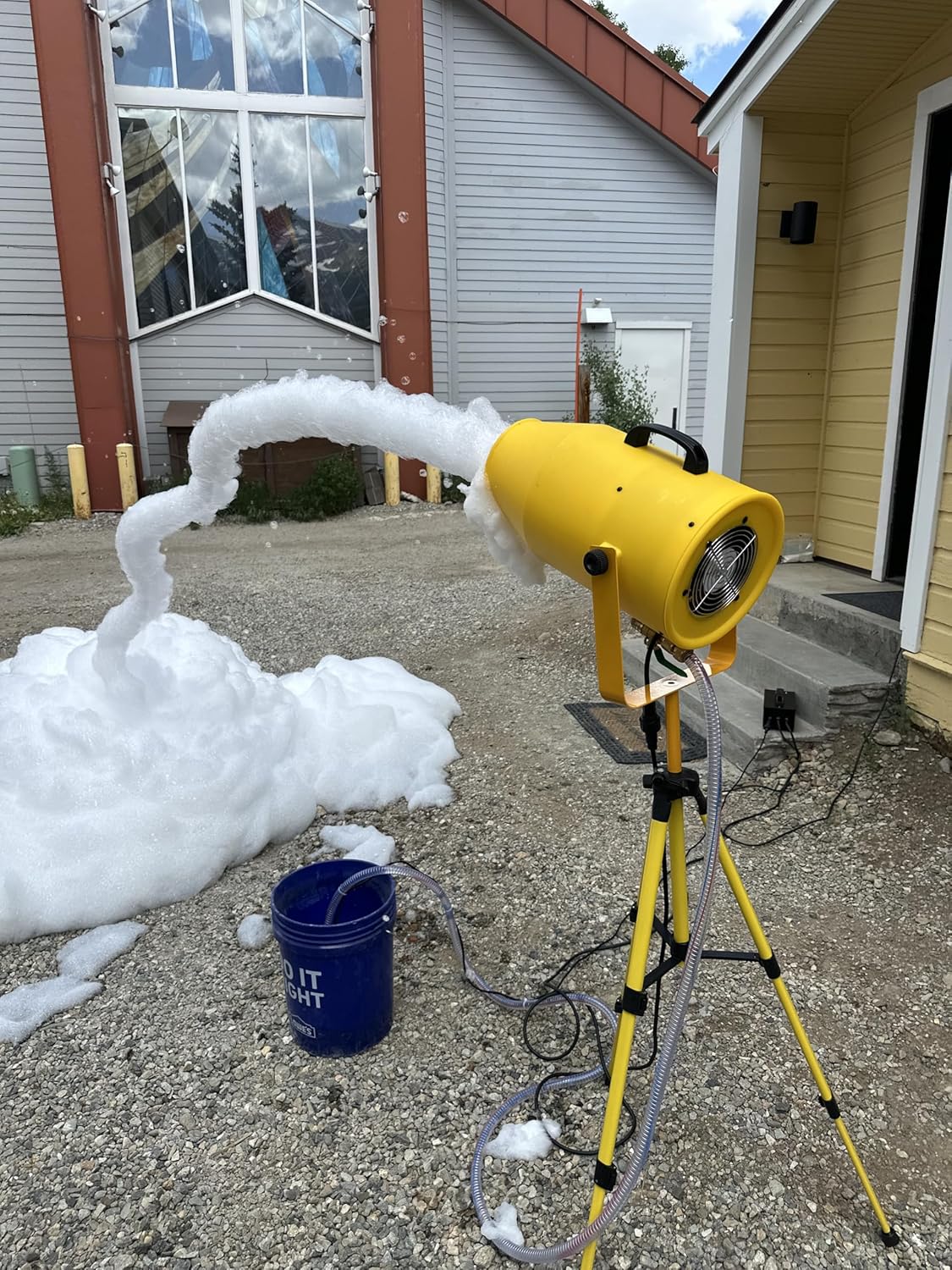 Foam Powder Pack of 5, Makes up to 600 Gallons of Bubble Party Fun for Backyard Fun Machines