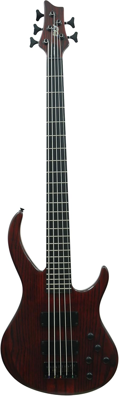 Unknown ivy 5 String Electric Bass, trans red (IBA-500)