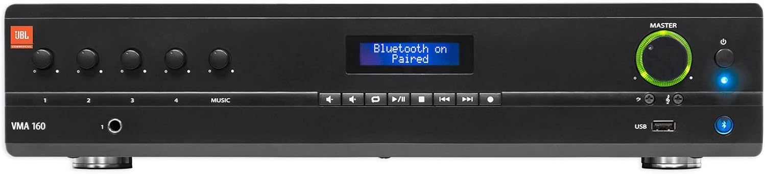 JBL Professional VMA160 5-Input, 60-Watt Mixer/Amplifier