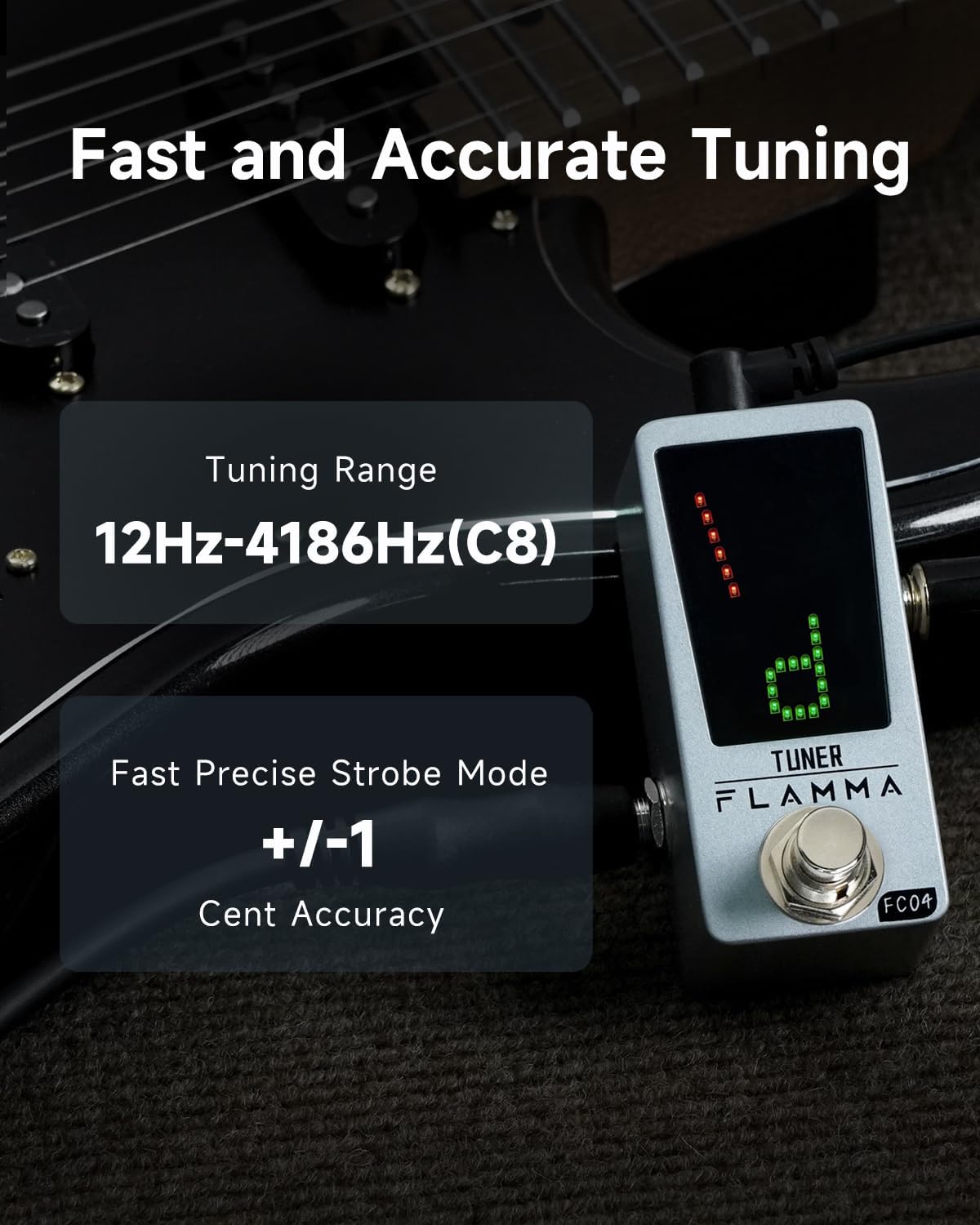 FLAMMA FF01 Looper Pedal and FC04 Tuner Pedal