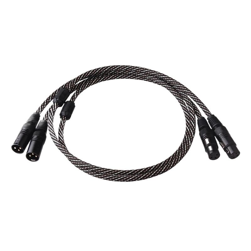 HiFi XLR Cable Audio Cable XLR Cable Male to Female Wire Signal Line Cables core Pure Copper(5m)