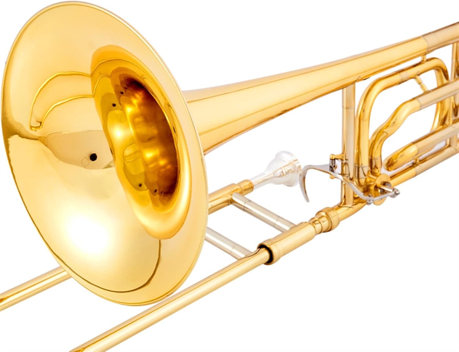 FLFL Student Trombone B Flat Tenor Trombone Suitable for Students and Beginners