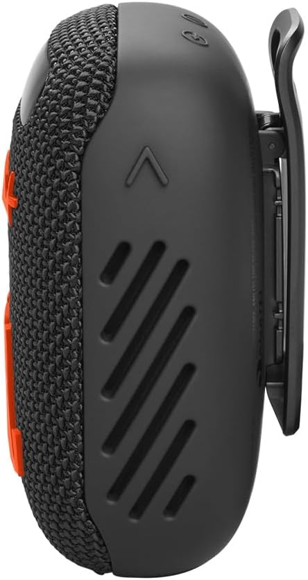 JBL Wind 3 FM Bluetooth Handlebar Speaker (Black/Orange)