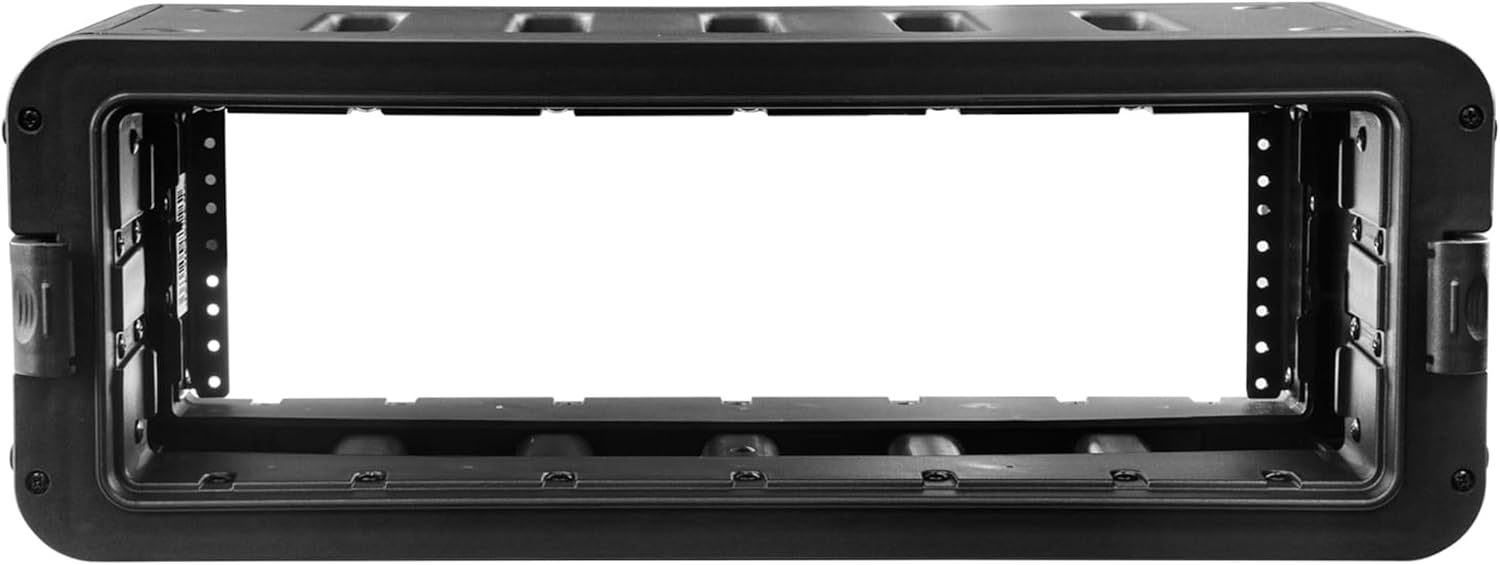 Odyssey Watertight 3U XS Rack Case with 4 Microphone Compartments