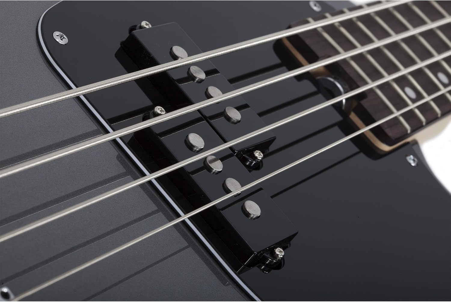 Schecter 1440 Banshee Bass Guitar, Carbon Gray