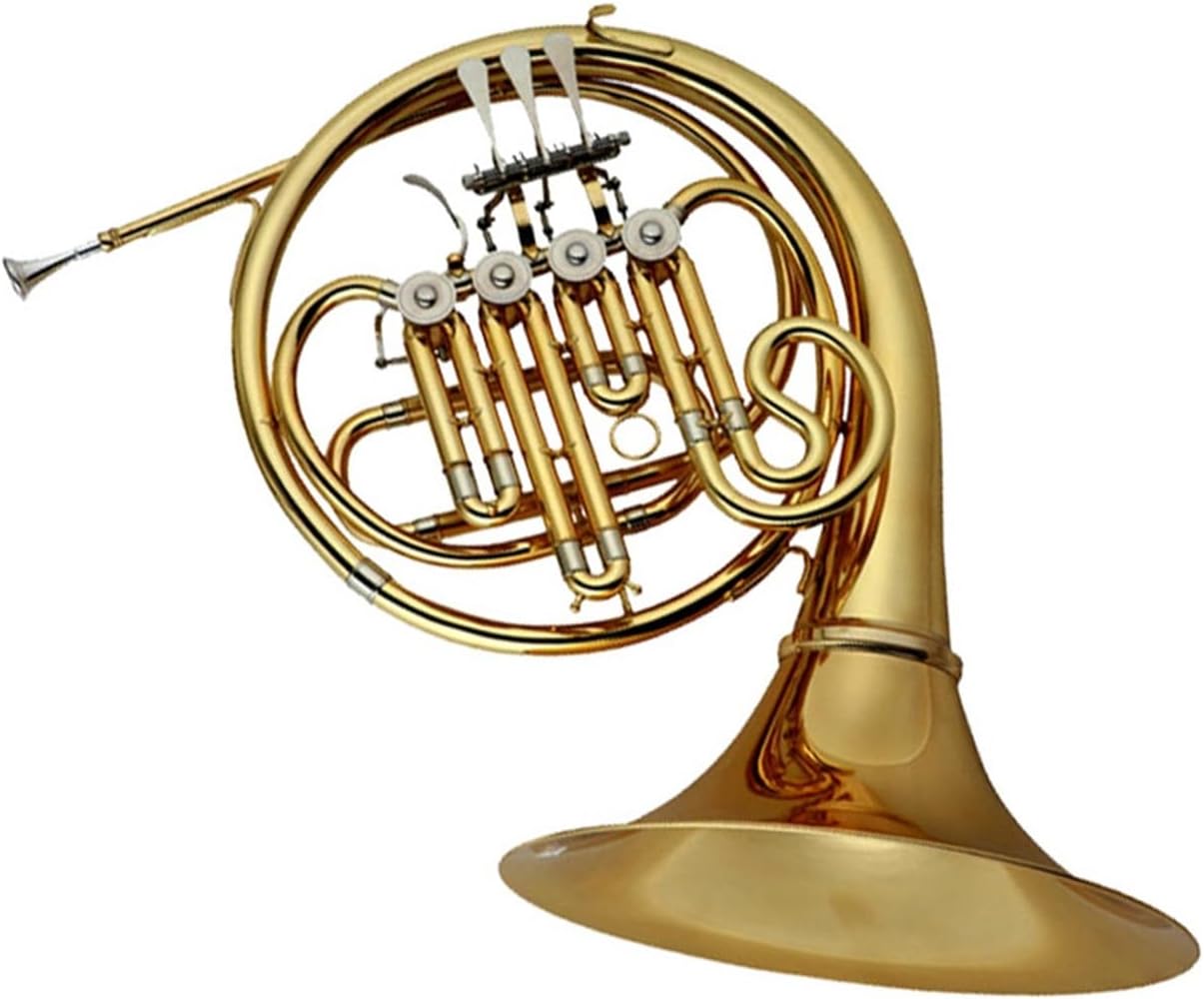 4 Key French Horn French Horn Instrument B Flat Four Key Single Row Suitable For Beginners