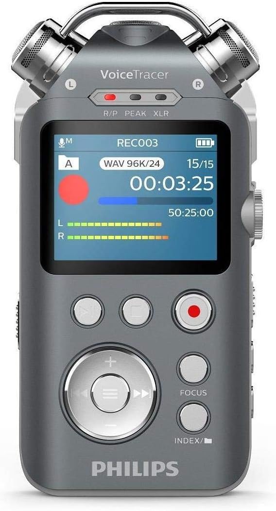PHILIPS DVT7500 VoiceTracer Audio Recorder
