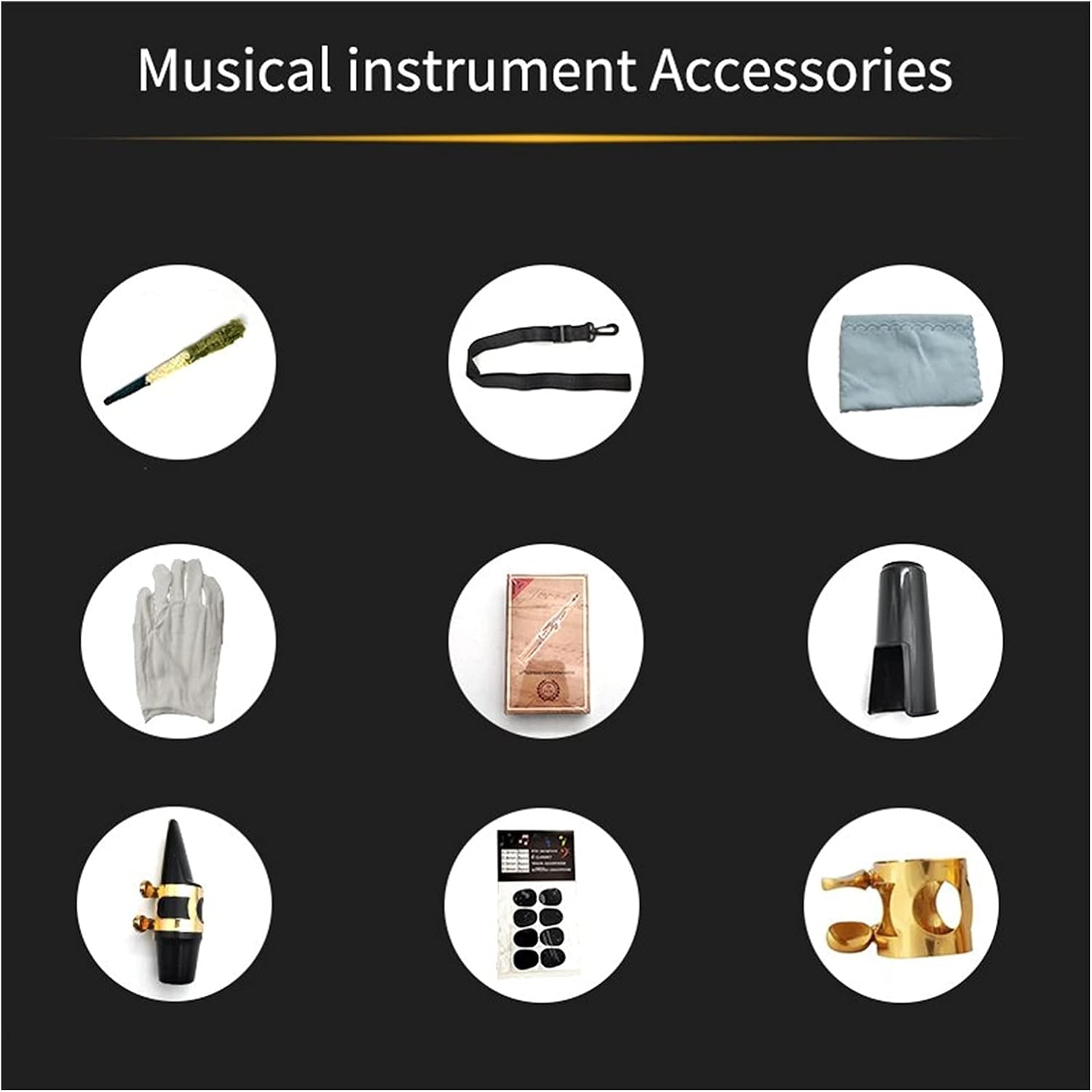 Tenor Sax Alto Saxophone Nickel Plated Gold Keys Woodwind Instrument with Case Mouthpiece Student Saxophone (Color : Alto Sax Case Canvas)